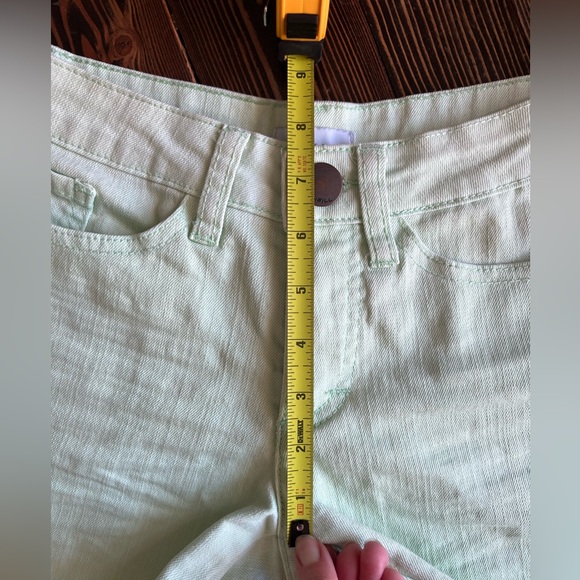 O’NEILL • mint green denim jean shorts summer spring • women’s size 3 - Picture 16 of 16